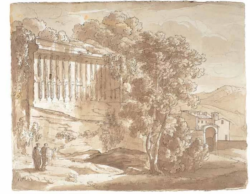 Luigi Basiletti-58-Sepolcro consolare di Palazzolo presso Albano